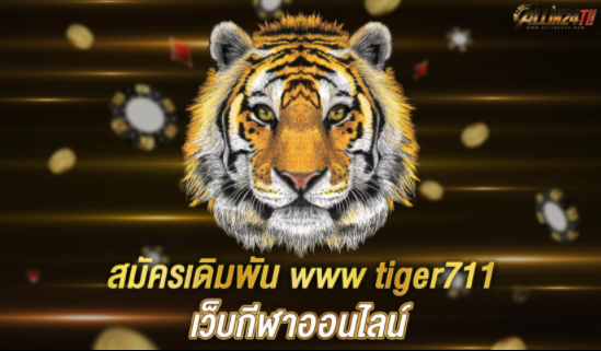 สมัครเดิมพัน www tiger711 เว็บกีฬาออนไลน์